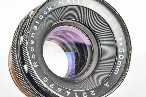 Rodenstock heligon 50mm - rodenstock, 1:2/50mm