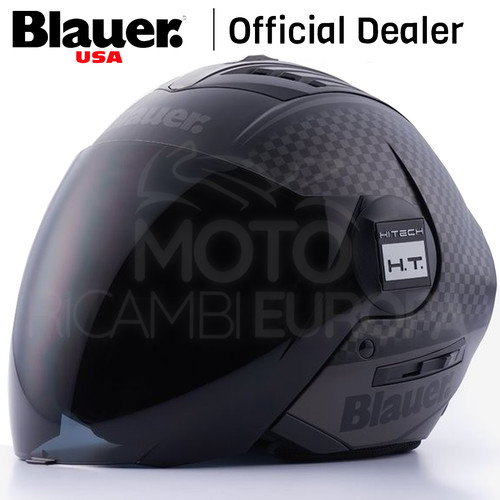 Casque blauer jet moto scooter - jet,