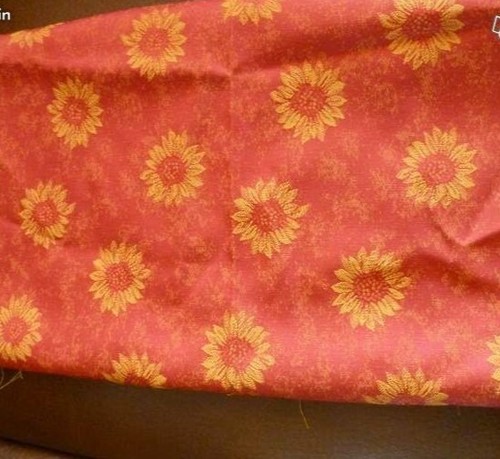 Tissu motif soleil - motif,