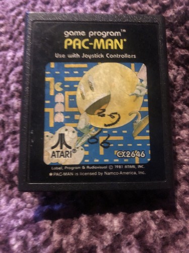 Pac man for atari 2600 - atari,