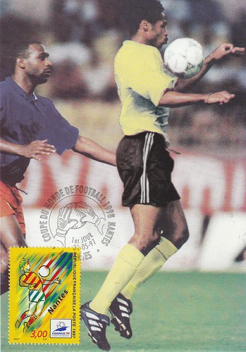 Carte 1er jour coupe monde - carte,