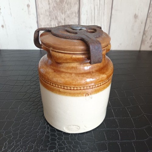 Ancien pot moutarde gré - a,