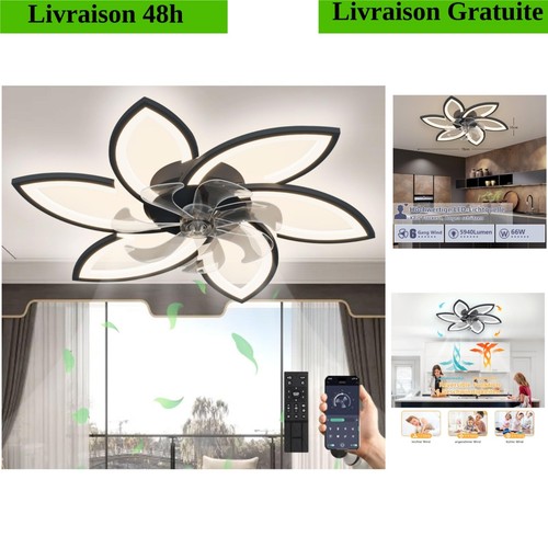 Ventilateur plafond led - ventilateur,