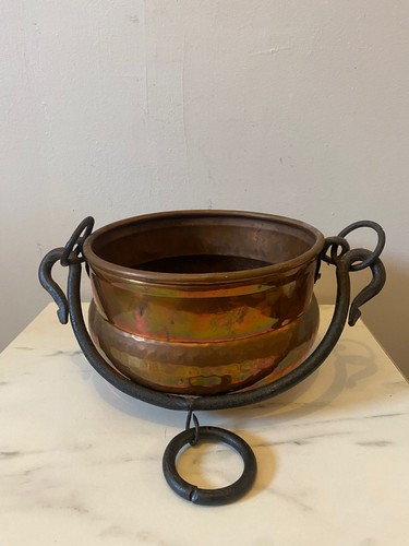 Ancien chaudron marmite en - ancien,