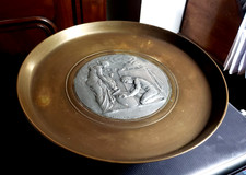 COUPE piedouche BRONZE art