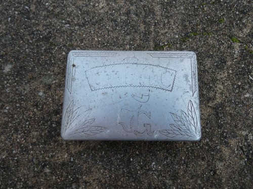 Ww2 stalag boite tabac - boite, ou