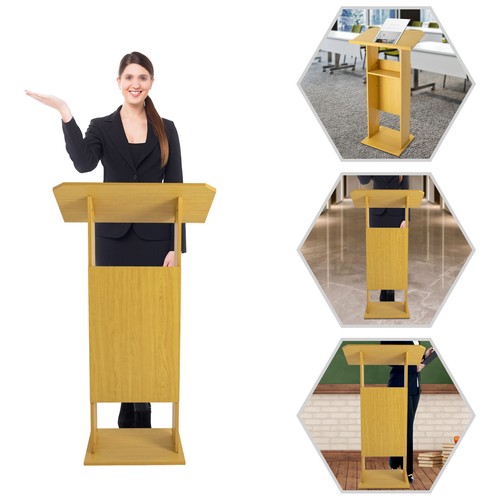 Wood conference podium - 47.7",