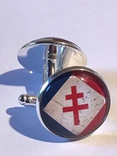 BOUTONS DE MANCHETTES CROIX DE