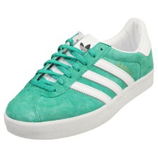 adidas Gazelle 85 Vert Blanc Baskets Mode pour Homme