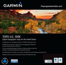 Garmin TOPO US 100K-SD  Card
