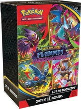 Pokémon Bundle Méga Évolution ME-02 – Lot de 6 Boosters Neufs Scellés FR 