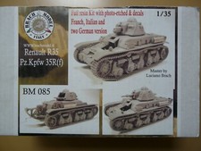 Maquette 1/35 BRACH MODEL Ref BM 085 French R35-Pz.Kpfw 35R(f)