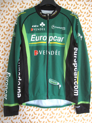 Maillot cycliste europcar - cycliste,