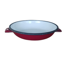 Plat à oeufs émaillé vintage