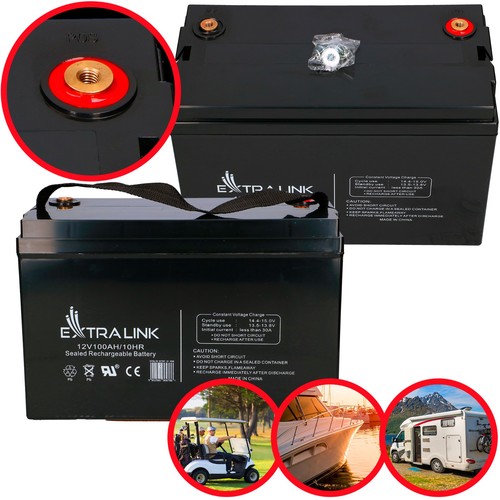 Batterie agm 12v 100ah sans - agm,