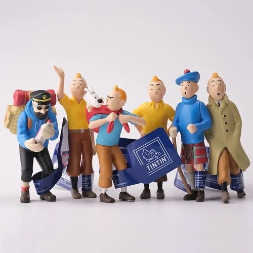 Ensemble figurines tintin - 6,