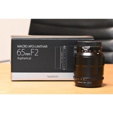 Objectif asphérique Voigtlander MACRO APO-LANTHAR 65mm F2 pour Sony E - Neuf ...