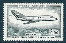 TIMBRE PA N° 42 NEUF * * - MYSTERE 20 - AVION A REACTION