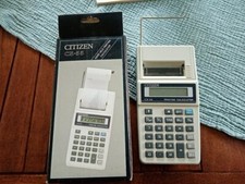 Calculatrice Citizen CX 55- cx-55-complète boîte comme neuve-Printing Calculator