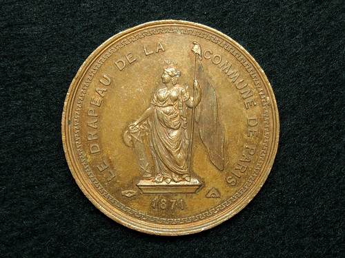 Medaille 1871 le drapeau - medaille, br.