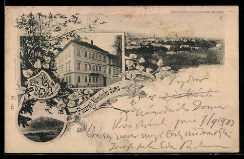 Teplice pozdrav národniho - teplice,, z