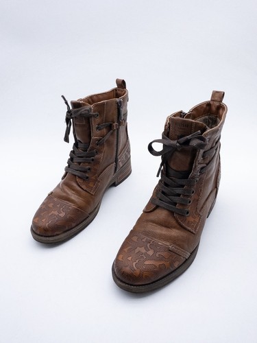 Mustang bottines lacets - mustang, à
