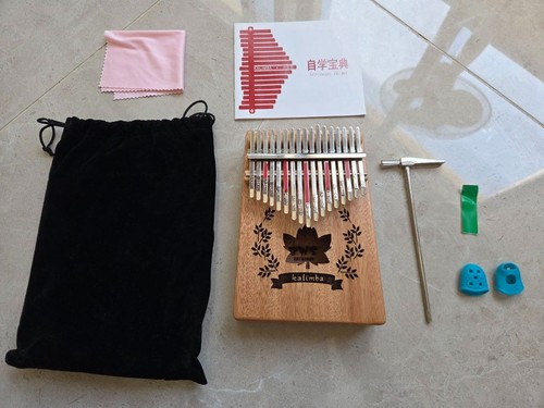 Wooden kalimba 17 key - wooden,