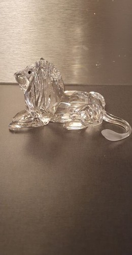 Swarovski crystal lion 185410 - swarovski,