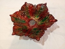 Coupe étoile en verre Laque Line