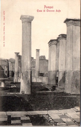Italie pompei carte postale - pompei,