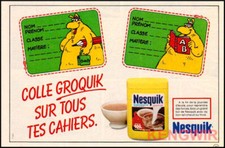 PUBLICITE  GROQUIK   Vintage