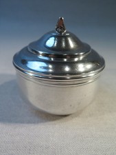 ANCIEN PYXIDE BOITE EUCHARISTIE CUSTODE ARGENT VERMEIL EPOQUE FIN XVIII DEBUT 19