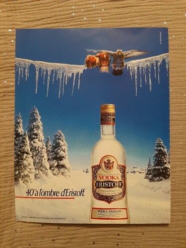 Publicité presse vodka - de,