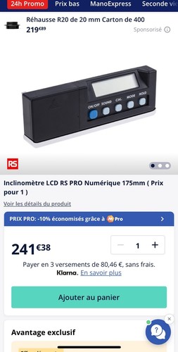 Inclinometre numerique pro - numerique,