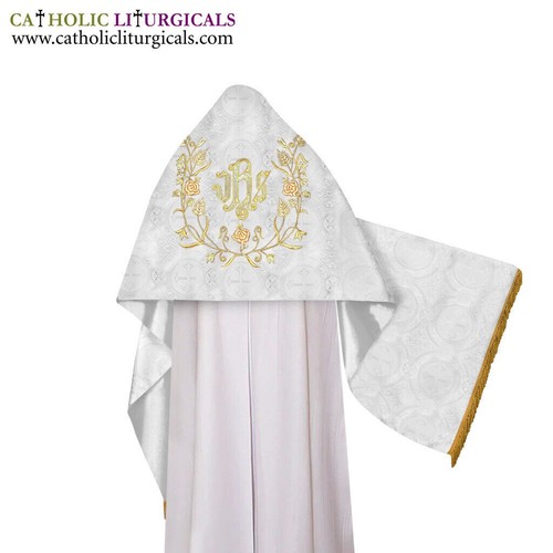Nouveau voile huméral blanc