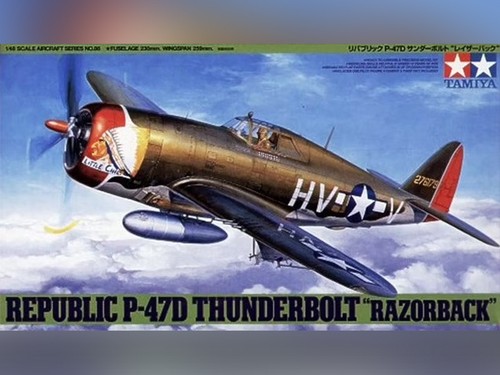 Tamiya 47d thunderbolt - tamiya,