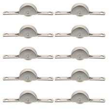  Lot de 10 poulies pour porte coulissante de placard : roulettes de rechange