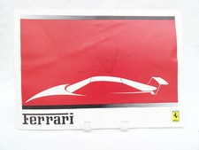 Brochure Publicitaire - Gamme Ferrari 1995 - avec Autographe Jean Alesi - France