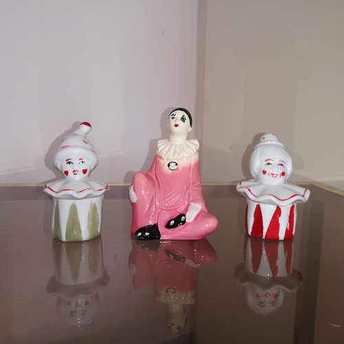 Lot vintage figurine pierrot - vintage,