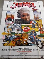 Andrea Affiche ORIGINALE Poster 120x160cm 47"63 1976 Henri Glaeser Mairesse G548