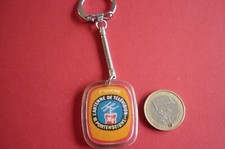 PORTE CLE /  MONSIEUR J'INSTALLE 2éme CHAINE " PLASTIQUE "  RARE