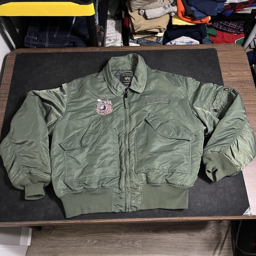 Vintage cwu flight jacket - cwu-45/p,