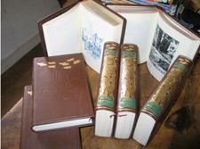 Paul Verlaine œuvre poétique illustrations d'époque 7 volumes de J. de Bonnot 