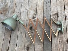 ❤️  Lampe Applique ATELIER ZIG ZAG accordéon    Vintage  An 50's 60's