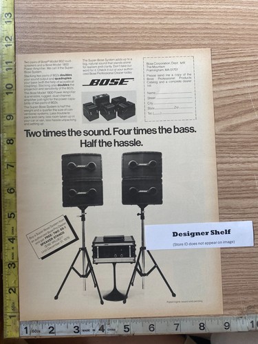 Bose model 802 - 802, speaker