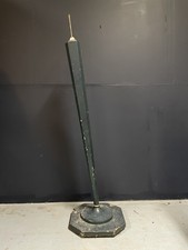 Lampadaire Gainé de Cuir Design Art Deco Vintage Ancien Moderniste