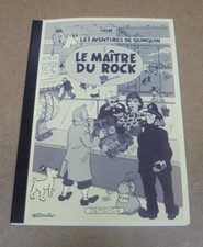 HERGE - LE MAITRE DU ROCK ( QUINQUIN ) - PAR HELBÉ - F.T.T.T. - 50 EX
