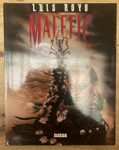 Luis royo malefic art book - royo,