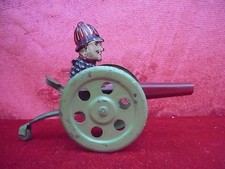 Ancien Jouet En Tôle, Homme