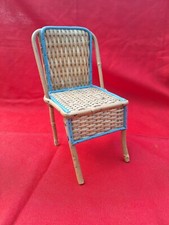 Ancien Jouet Chaise En Osier